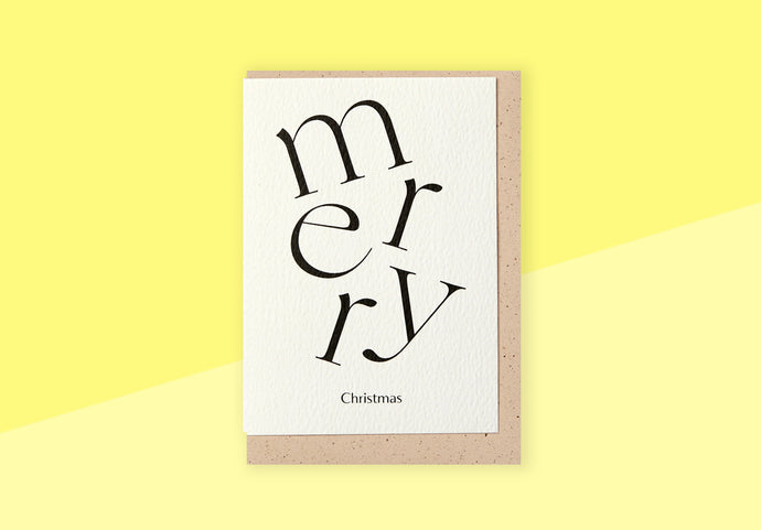 KINSHIPPED - Greeting Card - Merry Christmas