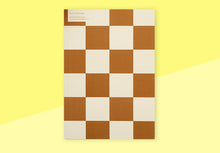 Laden Sie das Bild in den Galerie-Viewer, KINSHIPPED - Notizbuch- Checkerboard Ochre