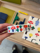 Load image into Gallery viewer, KINSHIPPED x Ayesha Pearce - Paper Tape - Green Trees and Mushroom