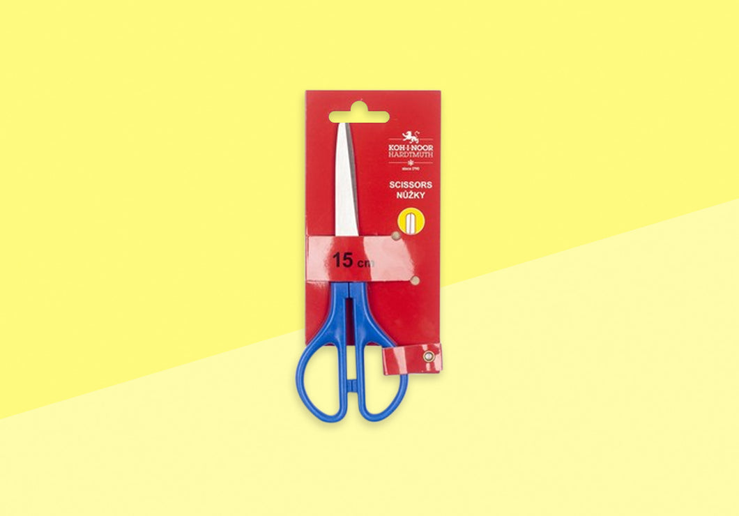 KOH-I-NOOR - Edelstahlschere 15 cm - Blau