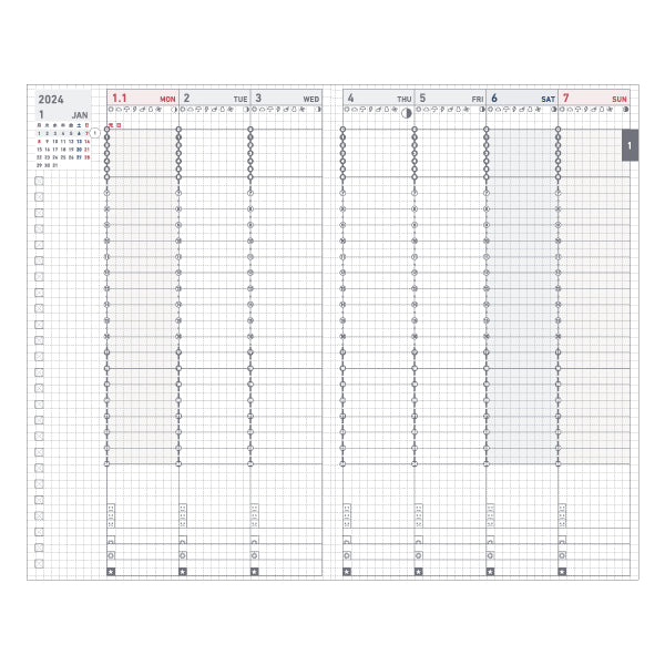 KOKUYO - 2024 Jibun Techo Biz – Blau