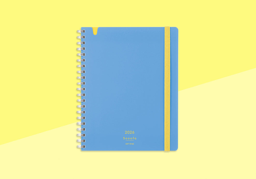 KOKUYO - 2026 Softring Diary Sooofa - B6 Light Blue