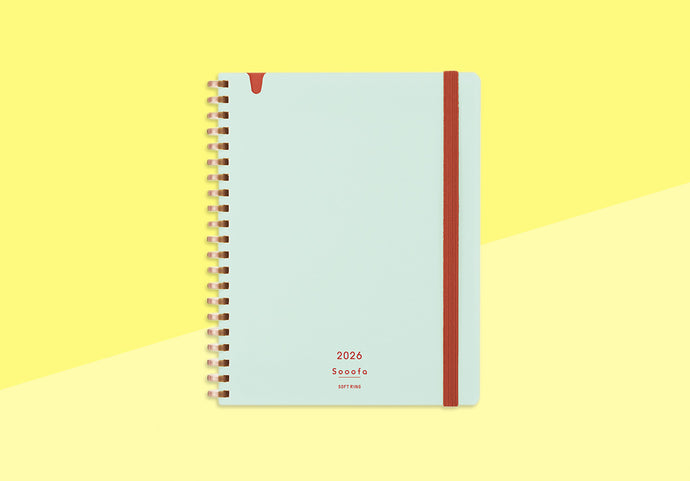 KOKUYO - 2026 Softring-Tagebuch Sooofa - B6 Hellgrün
