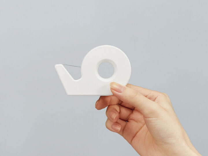 KOKUYO - Handy Tape Cutter - White