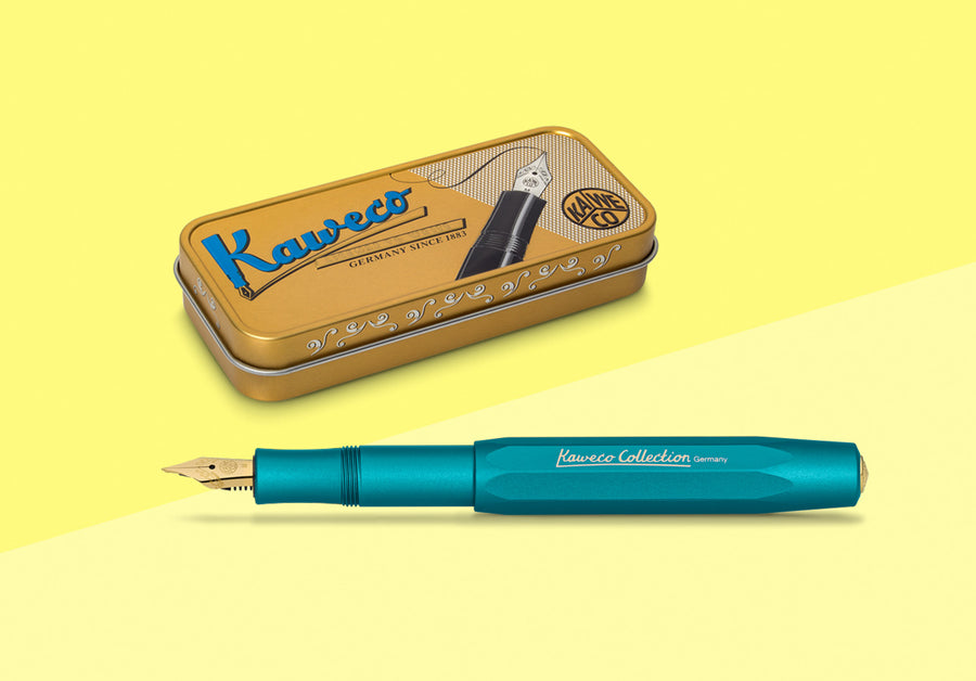 KAWECO - COLLECTION - Fountain Pen - Iguana Blue