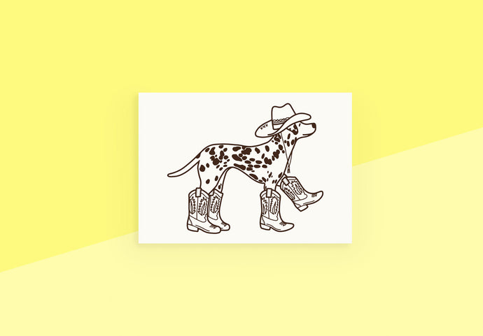 L'ATELIER SAMEDI - Postcard - Dalmatian