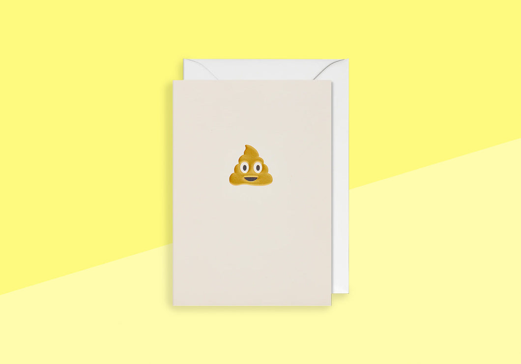 LAGOM DESIGN - Greeting card - Poop