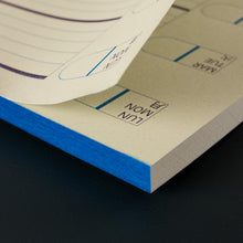 Laden Sie das Bild in den Galerie-Viewer, LE TYPOGRAPHE - Wochenplaner im Notizblock - A4 vertikal