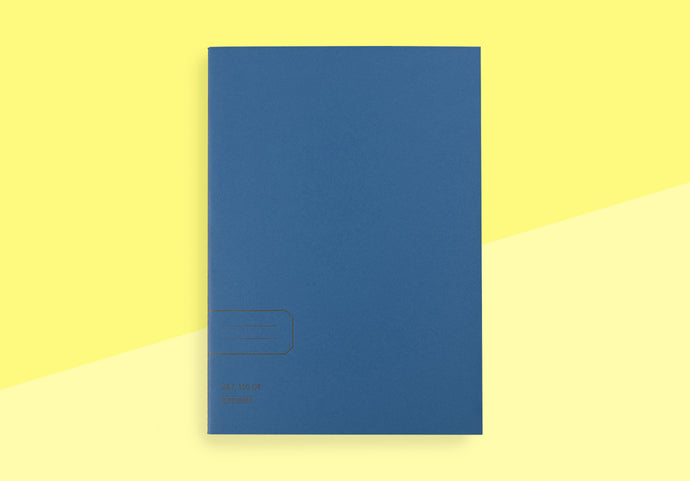 LE TYPOGRAPHE - Notizbuch A4 - Blau