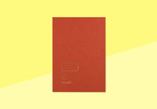 Laden Sie das Bild in den Galerie-Viewer, LE TYPOGRAPHE - Notizbuch mit Softcover - A5 - liniert