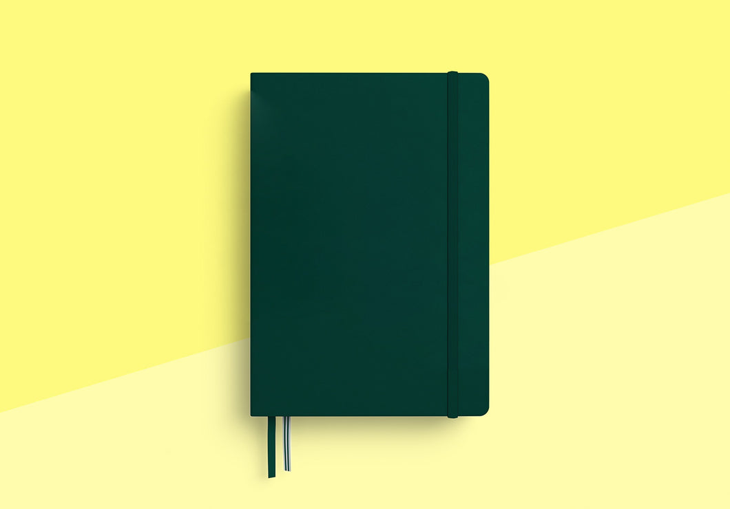 LEUCHTTURM 1917 - A5 Wochenkalender 2025/2026 - Waldgrün