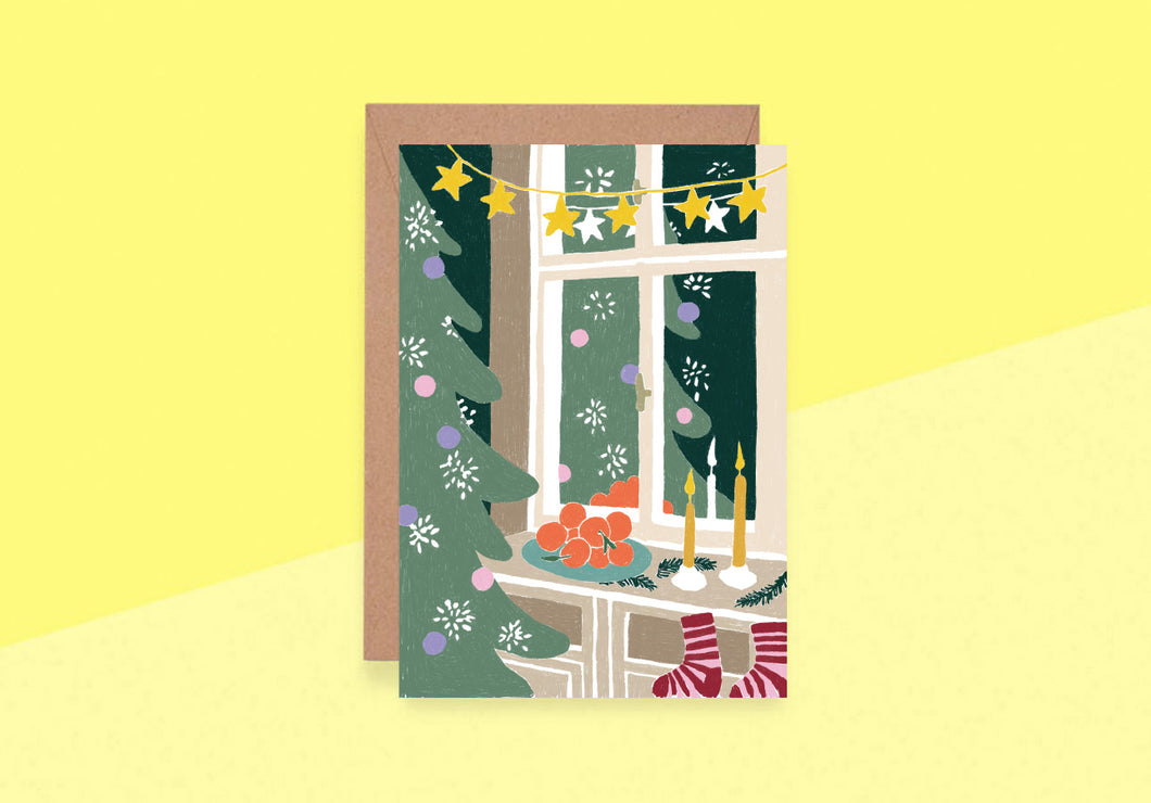 SOUS-BOIS - Greeting card - Windowsill