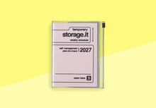 Load image into Gallery viewer, MARK'S - A6 Diary 2026/2027 - Storage.it - Pink
