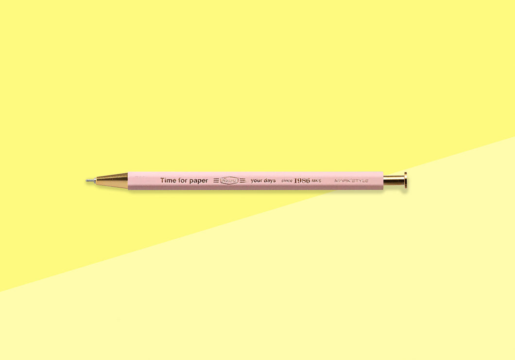 MARK'S STYLE - Gel Ball Pen - Time for paper - Pink