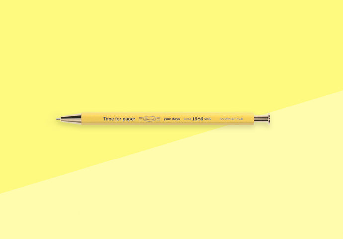 MARK'S STYLE - Gel Ball Pen - Time for paper - Yellow