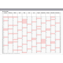 Load image into Gallery viewer, MARK&#39;S - Notebook Calendar 2026 - M - Orange