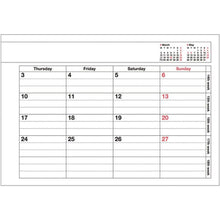 Laden Sie das Bild in den Galerie-Viewer, MARK&#39;S - Notizbuch-Kalender 2026 - XS - Mint