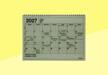 Load image into Gallery viewer, MARK'S - Notebook Calendar 2027 - M - Khaki