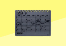 Load image into Gallery viewer, MARK'S - Notebook Calendar 2027 - S - Black