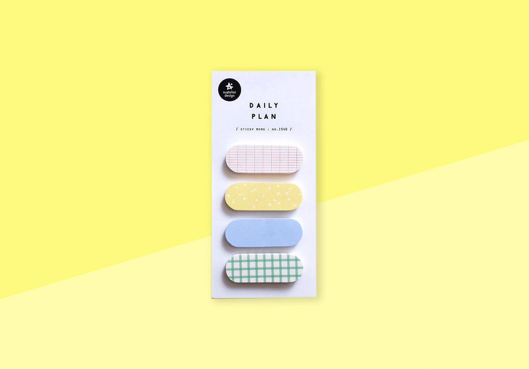 MARK'S STYLE - SUATELIER Sticky Memo - Daily Plan.30