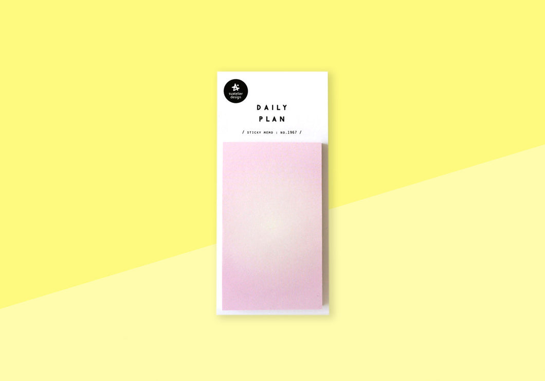 MARK'S STYLE - SUATELIER Sticky Memo - Daily Plan.53