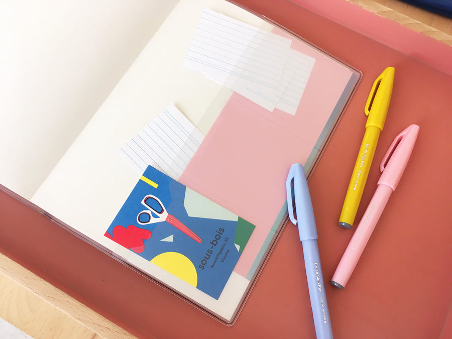 MARK'S - A5 Diary 2023/2024 - Gradient - Pink
