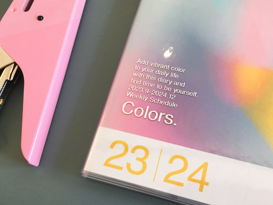 MARK'S - A5 Diary 2023/2024 - Gradient - Pink