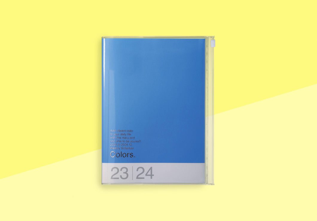 MARK'S - A5 Kalender 2023/2024 - Colors - Blau