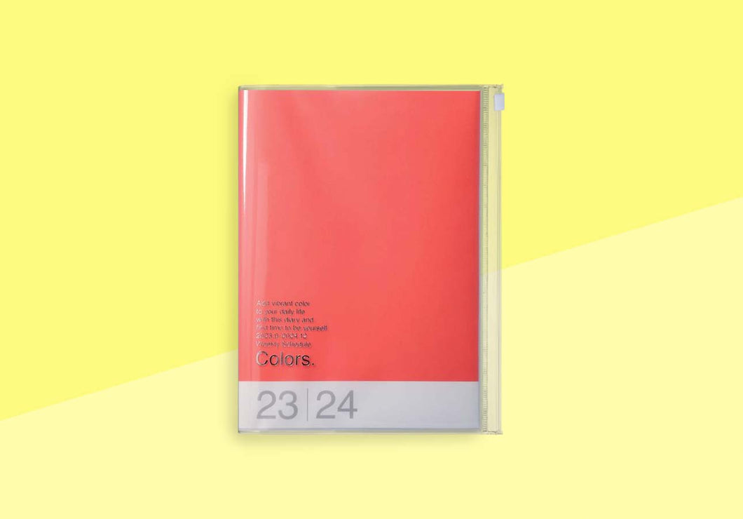 MARK'S - A5 Kalender 2023/2024 - Colors - Rot