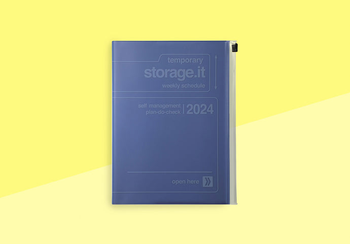 MARK'S - A5 Kalender 2023/2024 - Storage.it - Marineblau