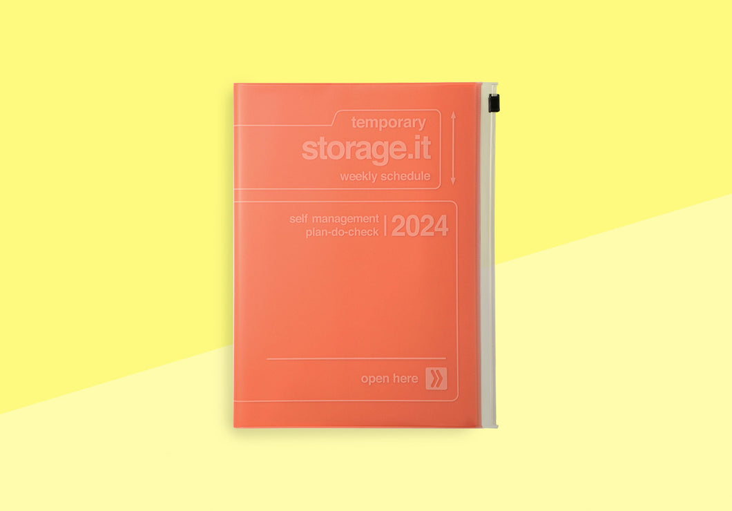 MARK'S - A5 Kalender 2023/2024 - Storage.it - Orange