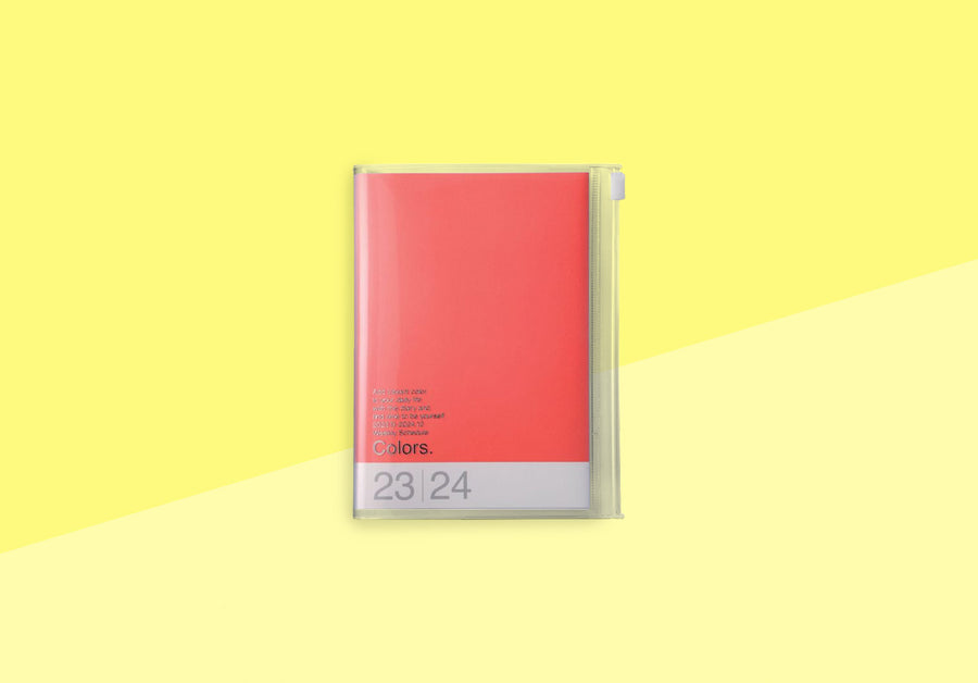 MARK'S - A6 Kalender 2023/2024 - Colors - Rot