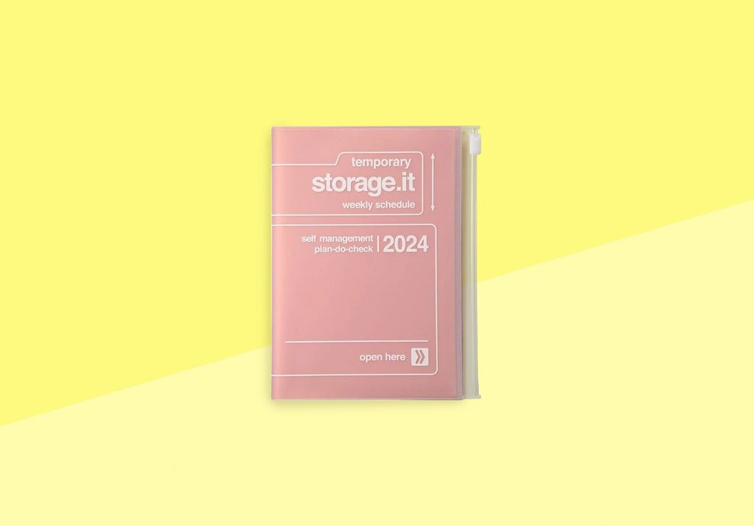MARK'S - A6 Kalender 2023/2024 - Storage.it - Rosa