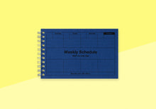 Load image into Gallery viewer, MARK'S - Dayfree Weekly Schedule - Blue