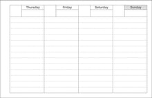 Laden Sie das Bild in den Galerie-Viewer, MARK&#39;S - Dayfree Wochenplaner – Dunkelgrün