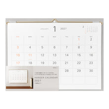Load image into Gallery viewer, MIDORI - Hanger Calendar 2027
