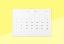 Load image into Gallery viewer, MIDORI - Hanger Calendar 2027