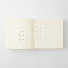 Laden Sie das Bild in den Galerie-Viewer, MD PRODUCT - MD Notebook Diary 2027 - 1 Day 1 Page - A5 Square