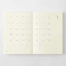 Laden Sie das Bild in den Galerie-Viewer, MD PRODUCT - MD Notebook Diary 2027 - A6