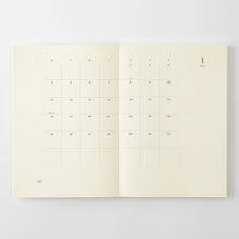 Laden Sie das Bild in den Galerie-Viewer, MD PRODUCT - MD Notebook Diary 2027 - A5