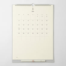 Laden Sie das Bild in den Galerie-Viewer, MD PRODUCT - MD Wandkalender mit Bleistift 2027