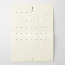 Load image into Gallery viewer, MD PRODUCT - MD Wall Calendar 2027 Folded A4