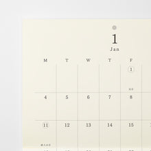 Load image into Gallery viewer, MD PRODUCT - MD Wall Calendar 2027 Folded A4