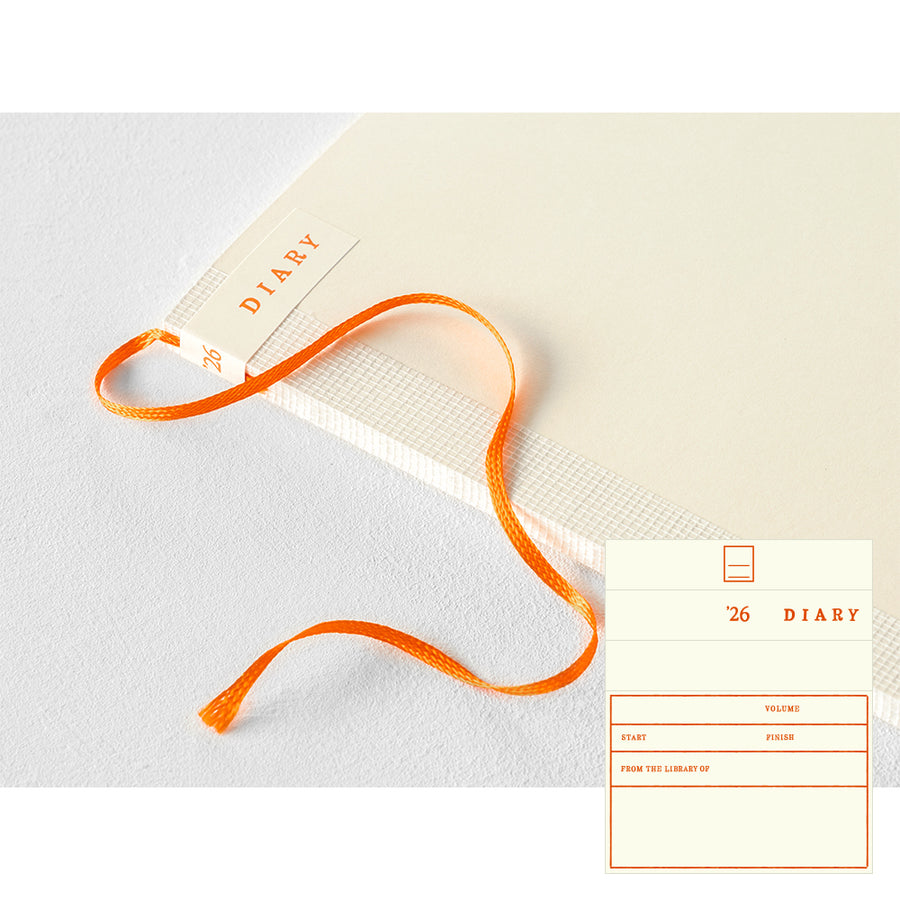 MIDORI - MD Notizbuch Kalender - A5 Thin 2026