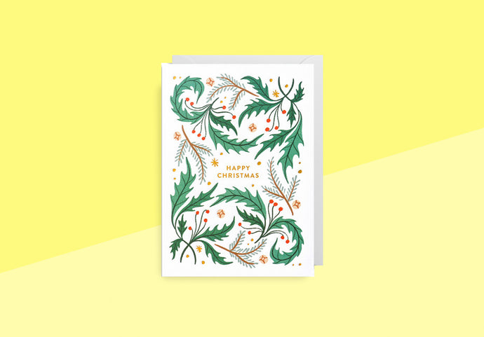 MEGHANN RADER - Greeting card - Happy X-Mas
