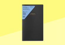 Load image into Gallery viewer, MIDORI - 2024 PRD-8 weekly - vertical diary - black