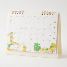 Load image into Gallery viewer, MIDORI - Ring Standing Calendar 2026 - Dog