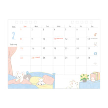Load image into Gallery viewer, MIDORI - Ring Standing Calendar 2026 - Dog