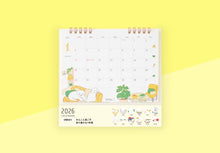 Load image into Gallery viewer, MIDORI - Ring Standing Calendar 2026 - Dog