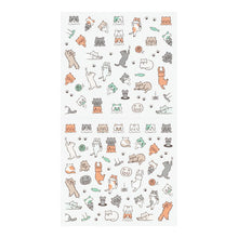 Load image into Gallery viewer, MIDORI - Diaries Sticker - Lined Cats